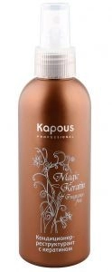 kondicioner restrukturant dlya volos s keratinom quotmagic keratinquot 200 ml kapous professional rossiya