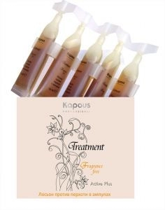 lechebnyj loson protiv perhoti treatment v ampulah 5 ampul h 10 ml kapous professional rossiya