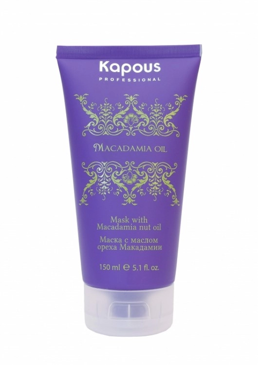 maska dlya volos s maslom oreha makadamii quotmacadamia oilquot 150 ml kapous professional rossiya