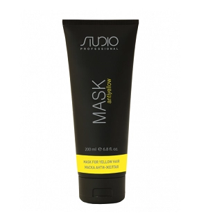 maska dlya zheltyh volos quotantiyellowquot 200 ml studio professional rossiya