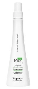 pitatelnyj kondicioner s molochnymi proteinami milk line 250 ml kapous professional rossiya