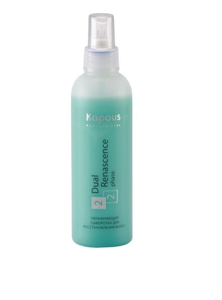 uvlazhnyayushchaya dvuhfaznaya syvorotka dual renascence 2phase 200 ml kapous professional rossiya