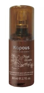 flyuid dlya sekushchihsya konchikov volos s keratinom quotmagic keratinquot 80 ml kapous professional rossiya