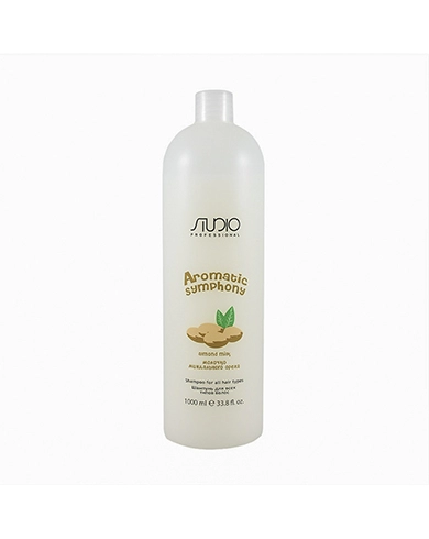 shampun dlya vseh tipov volos molochko mindalnogo oreha 1000 ml studio professional rossiya