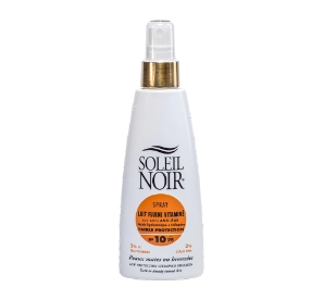 antivozrastnoe vitaminizirovannoe molochkosprej dlya lica i tela lait fluide spf 10 150 ml soleil noir franciya