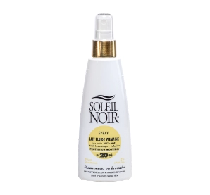antivozrastnoe vitaminizirovannoe molochkosprej dlya lica i tela lait fluide spf 20 150 ml soleil noir franciya