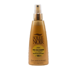 antivozrastnoe vitaminizirovannoe suhoe maslosprej huile seche vitaminee spf 15 150 ml soleil noir franciya