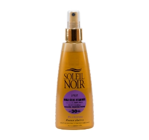 antivozrastnoe vitaminizirovannoe suhoe maslosprej huile seche vitaminee spf 30 150 ml soleil noir franciya