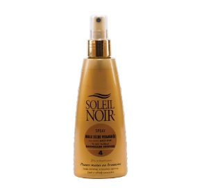 antivozrastnoe vitaminizirovannoe suhoe maslosprej dlya tela huile seche vitaminee spf 4 150 ml soleil noir franciya