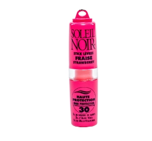 solncezashchitnyj balzam dlya gub so vkusom klubniki stick levres spf 30 4 gr soleil noir franciya