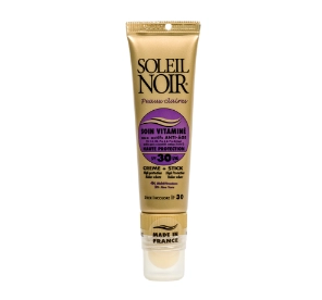 2 v 1 krem dlya lica soin vitamine spf 30 i balzam dlya gub stick spf 30 20 ml 2 ml soleil noir franciya