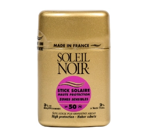 solncezashchitnyj stik dlya chuvstvitelnyh zon stick solaire spf 50 10 gr soleil noir franciya