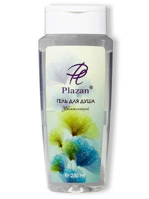 gel dlya dusha uvlazhnyayushchij 250 ml plazan rossiya