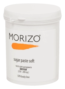 saharnaya pasta dlya shugaringa myagkaya 800 ml morizo rossiya