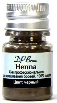 hna dlya okrashivaniya brovej dp brow henna chernyj 5 gr dp brow henna indiya