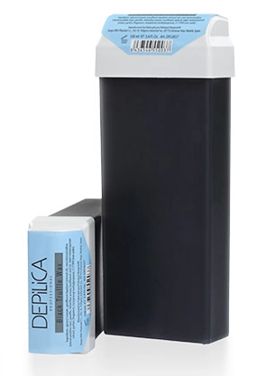 teplyj vosk v kartridzhe s ekstraktom chernogo tryufelya 100 ml depilica professional ispaniya