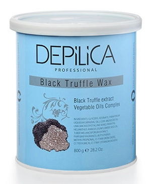 teplyj vosk v banke s ekstraktom chernogo tryufelya 800 gr depilica professional ispaniya