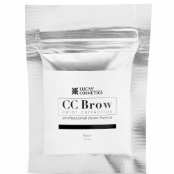 hna dlya okrashivaniya brovej chernaya sashe 10 gr cc brow indiya