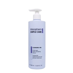 ochishchayushchij gel dlya vseh tipov kozhi cleancing gel 400 ml mesopharm simple care rossiya