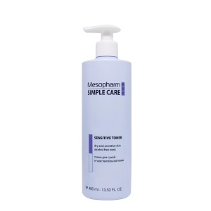 tonik dlya suhoj i chuvstvitelnoj kozhi sensetive toner 400 ml mesopharm simple care rossiya