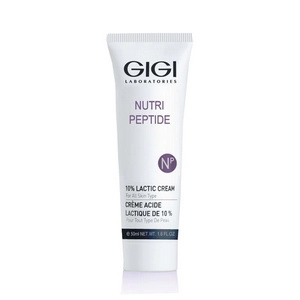 krem dlya lica peptidnyj uvlazhnyayushchij s 10 molochnoj kislotoj np lactic cream 50 ml gigi izrail
