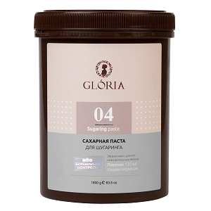 saharnaya pasta dlya shugaringa plotnaya 1800 gr gloria rossiya