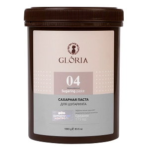saharnaya pasta dlya shugaringa srednyaya 1800 gr gloria rossiya