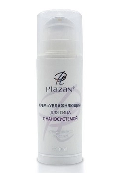 krem dlya lica uvlazhnyayushchij s nanosistemoj 30 ml plazan rossiya