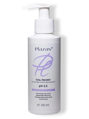 gel piling dlya lica s fruktovymi kislotami 150 ml plazan rossiya