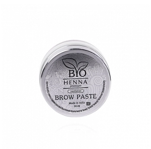 pasta dlya brovej bio henna serebryanaya 30 gr bio henna premium indiya