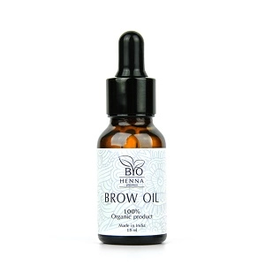 maslo dlya rosta brovej bio henna 15 ml bio henna premium indiya