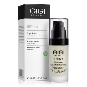 syvorotka omolazhivayushchaya dlya lica s effektom osvetleniya trojnaya sila triple power brightening serum 30 ml gigi izrail