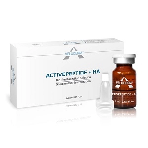 koktejl dlya lica so stimuliruyushchim effektom veluderm activepeptide ha 5 ml 1 flakon veluderm ispaniya