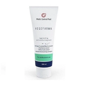 maska dlya lica regeneriruyushchaya uvlazhnyayushchaya vegefarma 200 ml medic control peel rossiya