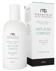 gel dlya problemnoj i zhirnoj kozhi anti acne complex 100 ml mesaltera by dr mikhaylova rossiya