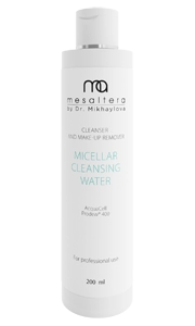 micellyarnaya voda dlya ekspress demakiyazha micellar cleansing water eyeface 200 ml mesaltera by dr mikhaylova rossiya