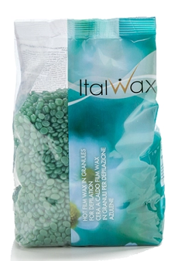 vosk dlya depilyacii plenochnyj v granulah azulen 1 kg italwax italiya