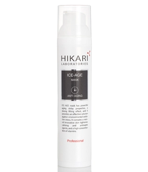 omolazhivayushchaya maska dlya povysheniya uprugosti kozhi lica s ohlazhdayushchim effektom ice age mask prof 100 ml hikari laboratories izrail
