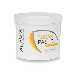saharnaya pasta dlya shugaringa quotmedovayaquot ochen myagkoj konsistencii 750 750 gr aravia professional rossiya