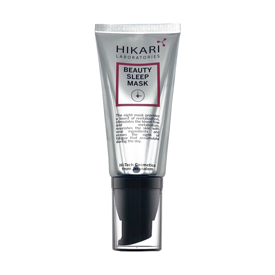 nochnaya maska dlya lica s retinolom beauty sleer mask 50 ml hikari laboratories izrail
