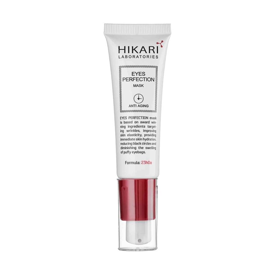 maska dlya kontura glaz s intensivnym kompleksom protiv morshchin eyes perfection mask 30 ml hikari laboratories izrail
