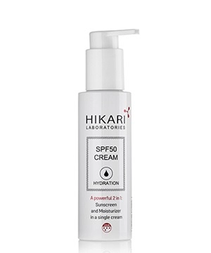 solncezashchitnyj krem novogo pokoleniya spf 50 100 ml hikari lab izrail