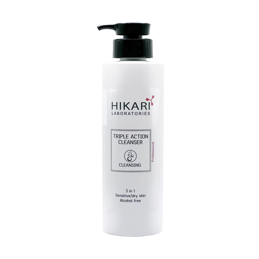 ochishchayushchij krem trojnogo dejstviya dlya chuvstvitelnoj kozhi triple action cleanser prof 500 ml hikari laboratories izrail