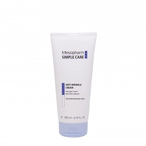 omolazhivayushchij krem dlya lica anti wrinkles cream 200 ml mesopharm simple care rossiya