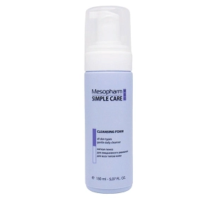 myagkaya penka dlya ezhednevnogo umyvaniya cleansing foam 150 ml mesopharm simple care rossiya