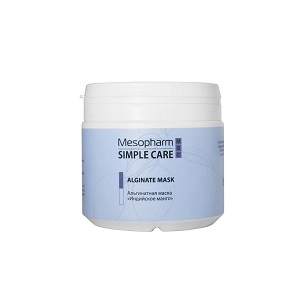 alginatnaya maska dlya lica indijskoe mango 250 ml mesopharm simple care rossiya