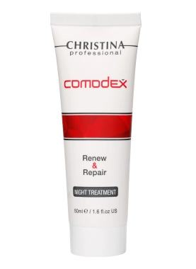 nochnaya obnovlyayushchaya syvorotka vosstanovlenie 50 ml christina izrail