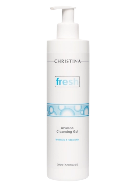 azulenovyj ochishchayushchij gel dlya chuvstvitelnoj kozhi 300 ml christina izrail