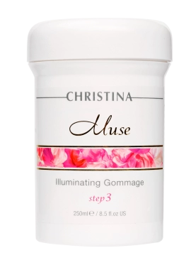 otshelushivayushchij gommazh dlya siyaniya kozhi 250 ml christina izrail
