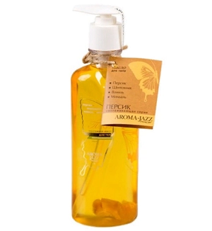 massazhnoe maslo dlya tela persik 350 ml aroma dzhaz rossiya